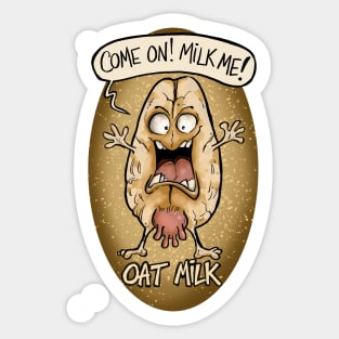 Oat Milk Sticker